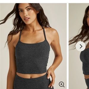 BEYOND YOGA spacedye slim racerback crop tank